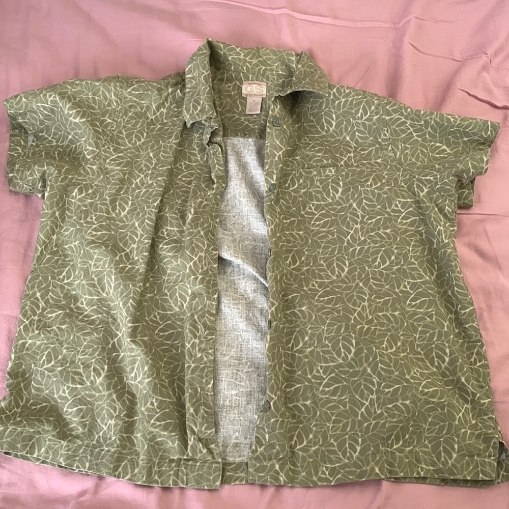 Worn once, all buttons attached, good sized pocket.